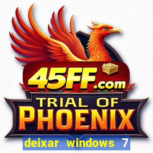 deixar windows 7 mais rapido